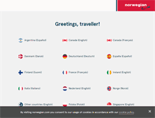 Tablet Screenshot of norwegian.com